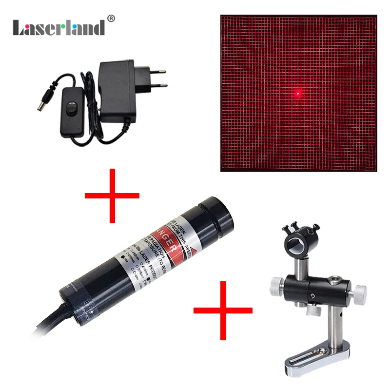 650nm 100 mW 50*50 Raster Rood Licht Raspen Laser Module 3D Structurele Bron Scanner Scannen