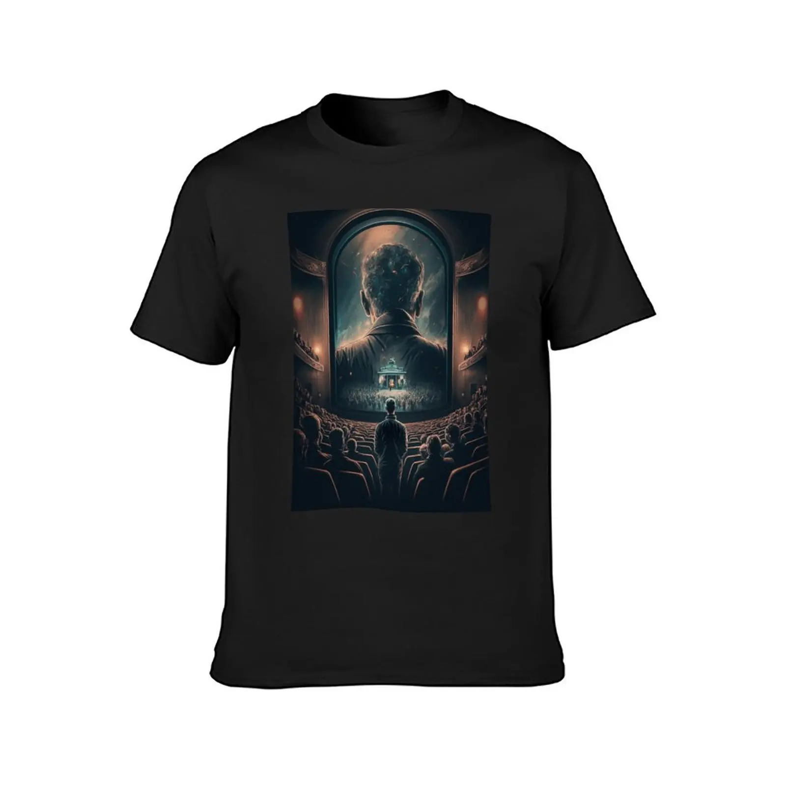 Cinema - The vision T-Shirt plus sizes blacks oversizeds hippie clothes mens t shirts pack