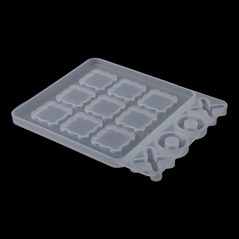 Small Molds for Resin Casting Small O X Board Game Silicone Mold