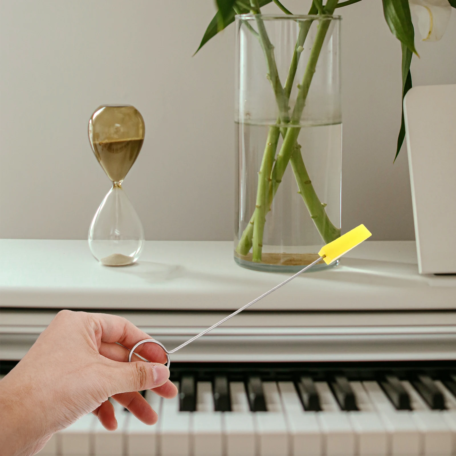 

Soundproof Fork Piano Mute and Tuning Kit Tuner Repair Ribbon Complete Tool