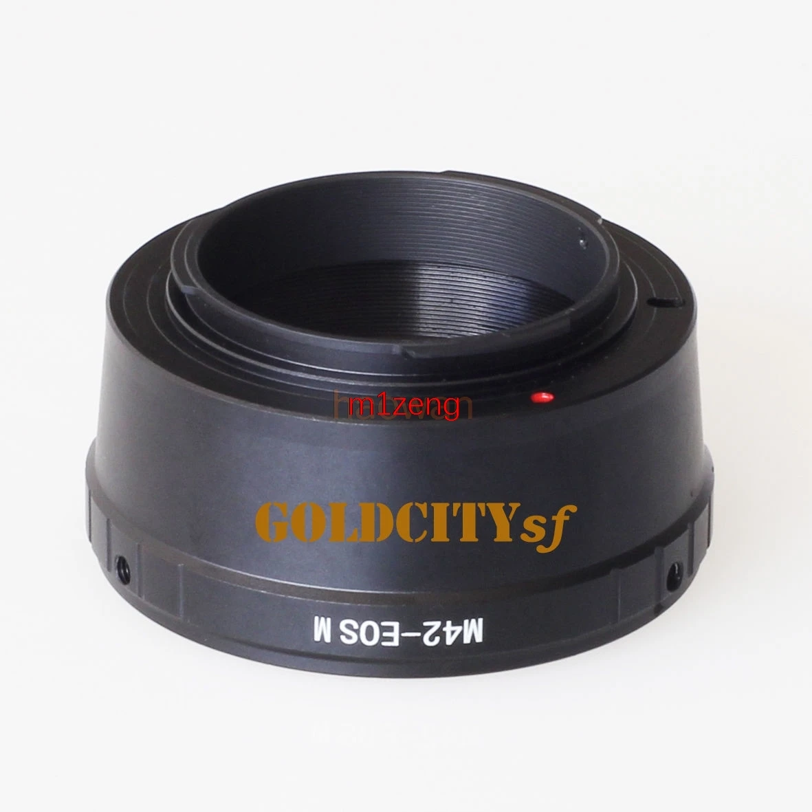 Adapter Ring for m42 42mm mount lens to canon eosm/m1/m2/m3/m5/m6/m10/m50/m100 EF-M Mirrorless Camera