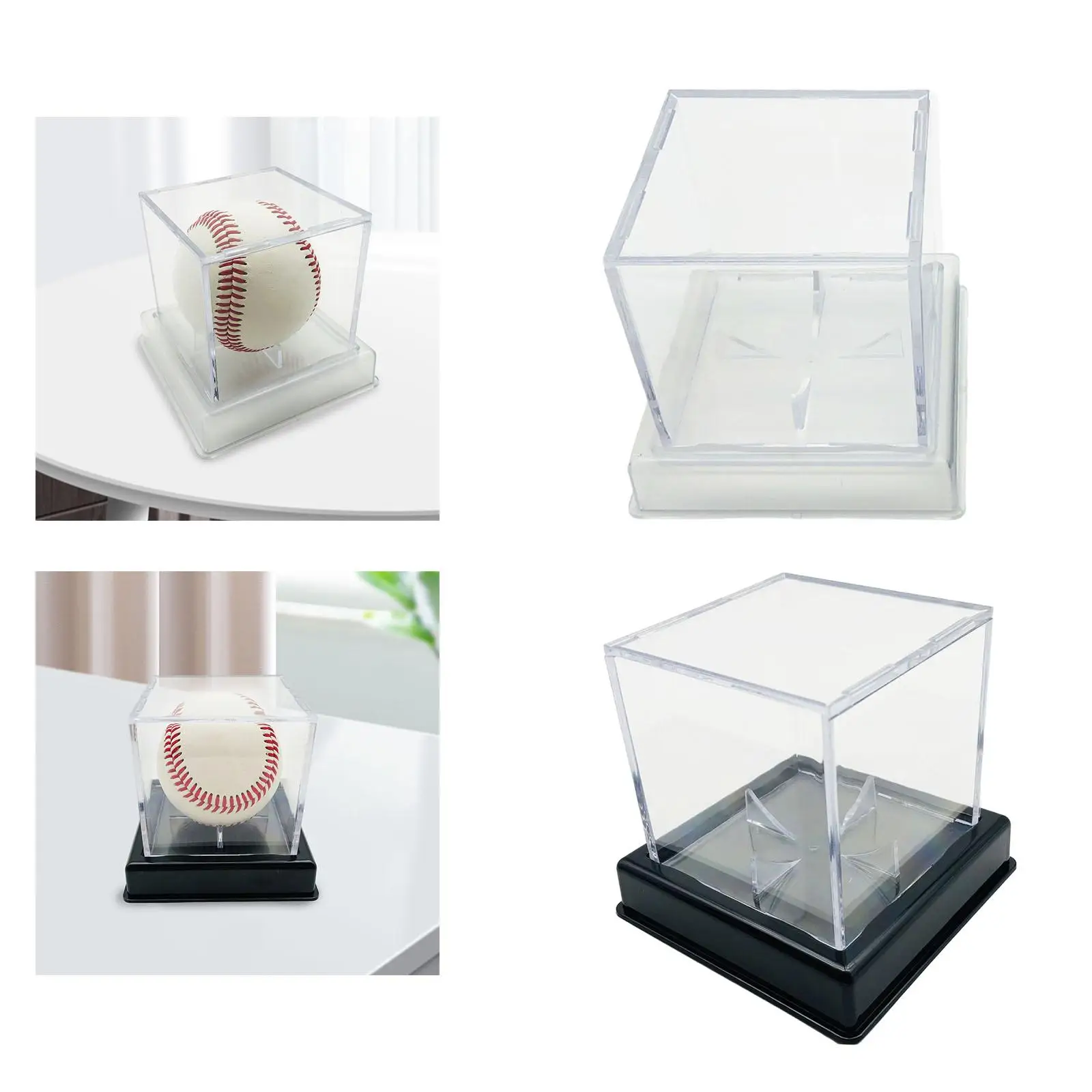 Clear Acrylic Baseball Box Tennis Ball Protect Storage Box Acrylic Storage Box
