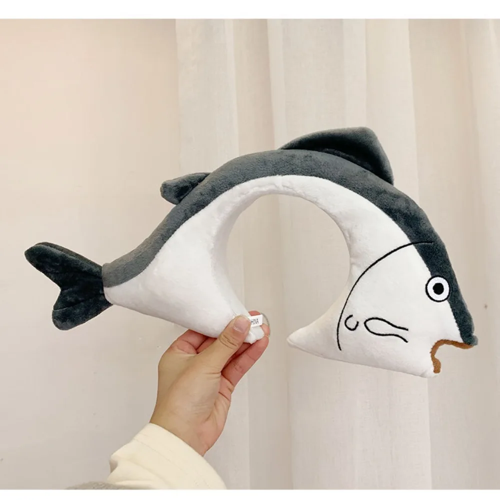 Convenient Cloth Dress Up Headband Cartoon Plush Cartoon Headwear Animal Plush Funny Headband