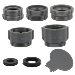 Faucet Adapter ABS Thread Connector Water Tap Joints Water Purifier Bubbler Nozzle Converter for Bathroom Kitchen Accessories