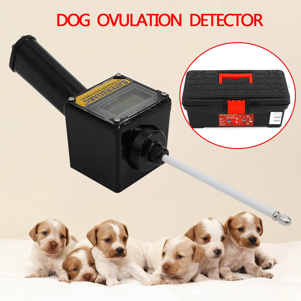 Accurate Dog Ovulation Detector with HD Display, High-Precision Probe for Reliable Detection, Safe to Use, Easy to Clean, Save