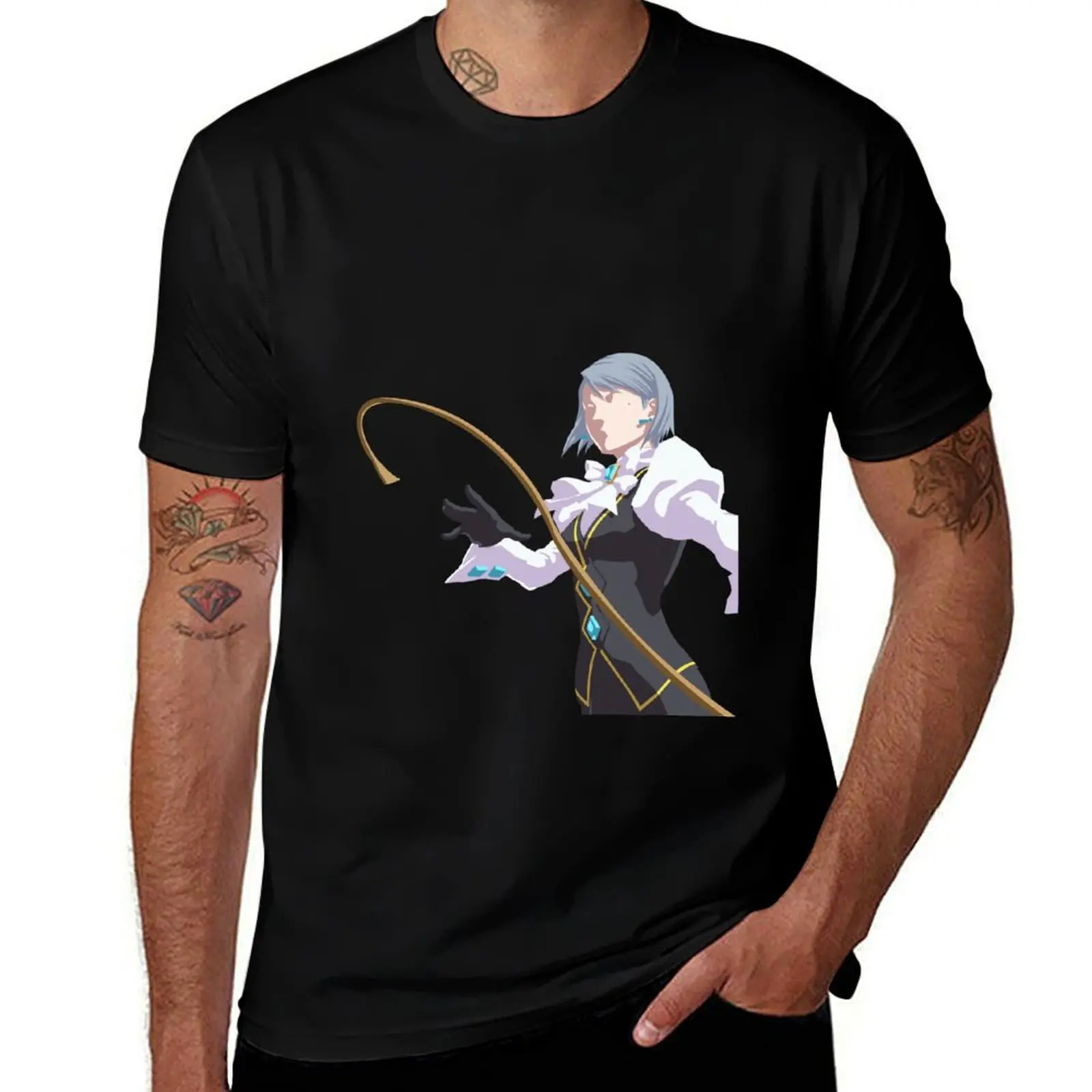 T-shirt Ace Attorney Franziska Von Karma, T-shirt de protection solaire pour l'extérieur