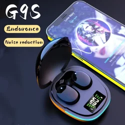 Original G9S Wireless Bluetooth Headphones Tws Waterproof Earbuds Earphones Digital Display Heaset Large Capacity Charging Case