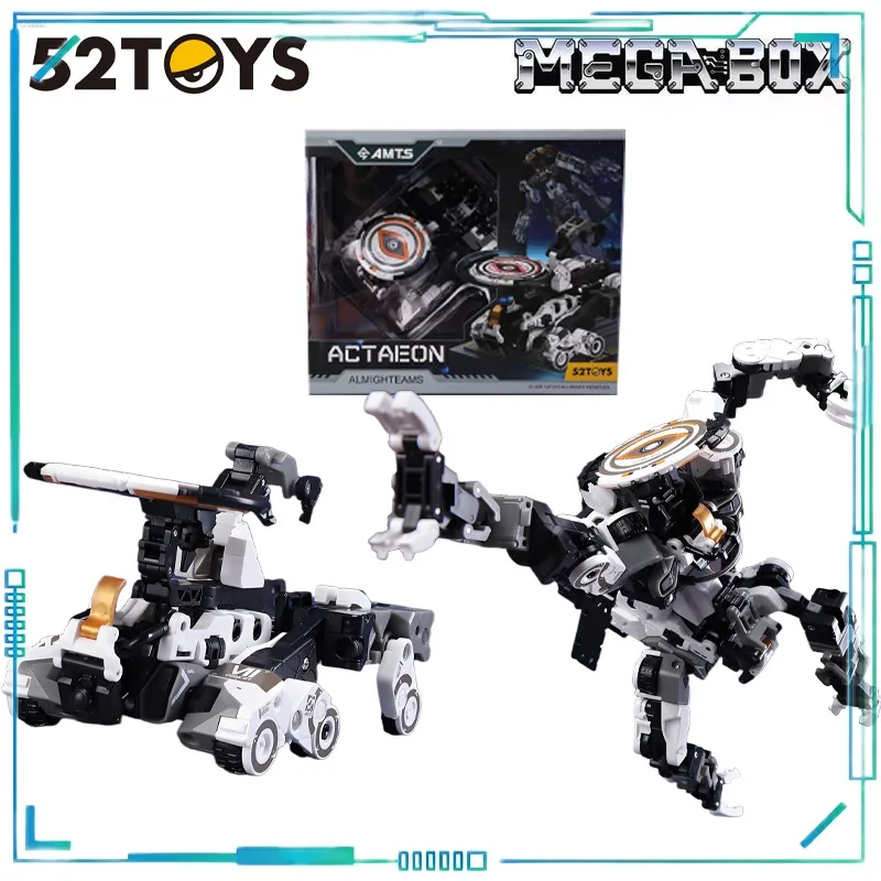 52 JUGUETES Serie MEGABOX genuina All Rounder Team AMTS MB-24 Hunter y MB-25 Pastor Productos Mecha de plástico Colección de regalos para niños