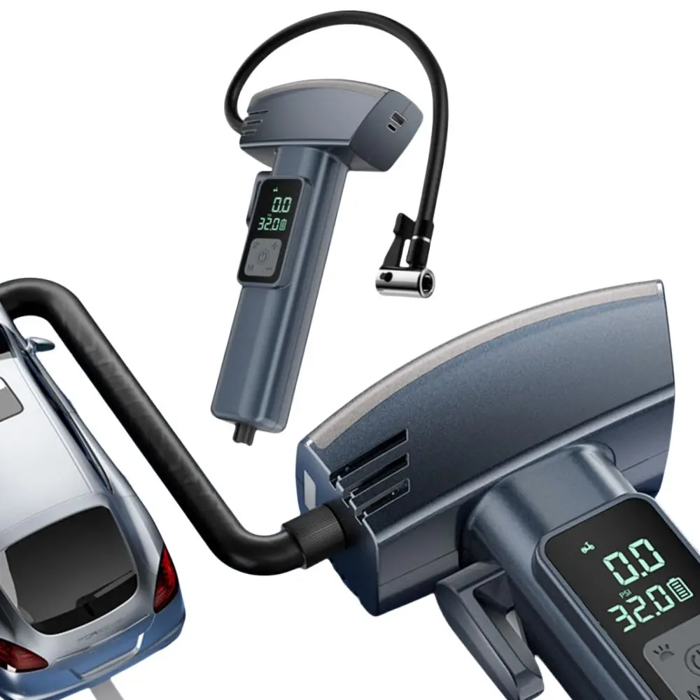 

Модернизированный ручной насос для накачивания автомобильных шин, цифровой высоковольтный насос для накачивания шин, беспроводной электронный автомобильный воздушный насос, аварийное использование