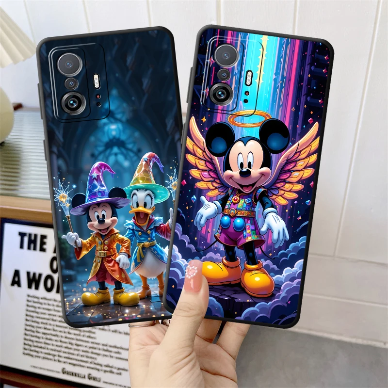 Soft Back Phone Cover Case for Xiaomi Mi 10T 10 11 13 Lite CC9Pro 11T 14 Pro 9 13 9T Mickey Mouse