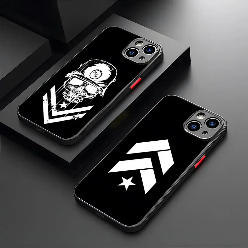 

Металлический чехол для телефона Mulisha для мотокросса для IPhone 15, 16, 14, 12, 13, 11 Pro XR XS Max Mini X 7 8 Plus, матовый чехол