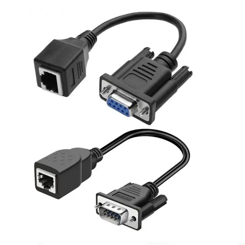 y4ue db9 إلى RJ45 كابل محول لتحويل البروتوكول السلس DB9 إلى محول RJ45