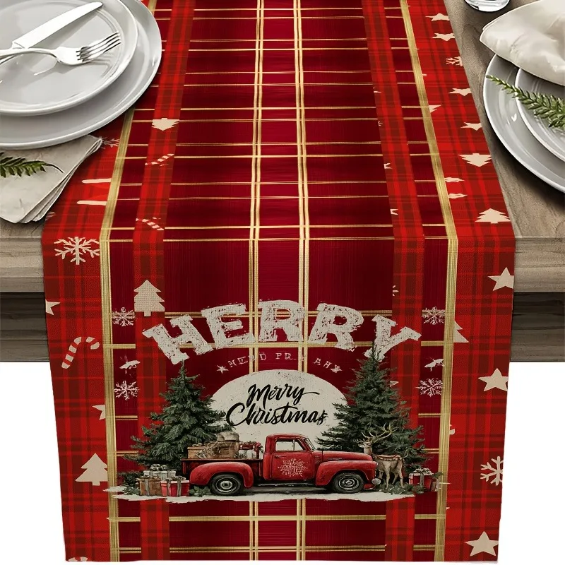 Red And Gold Checke…