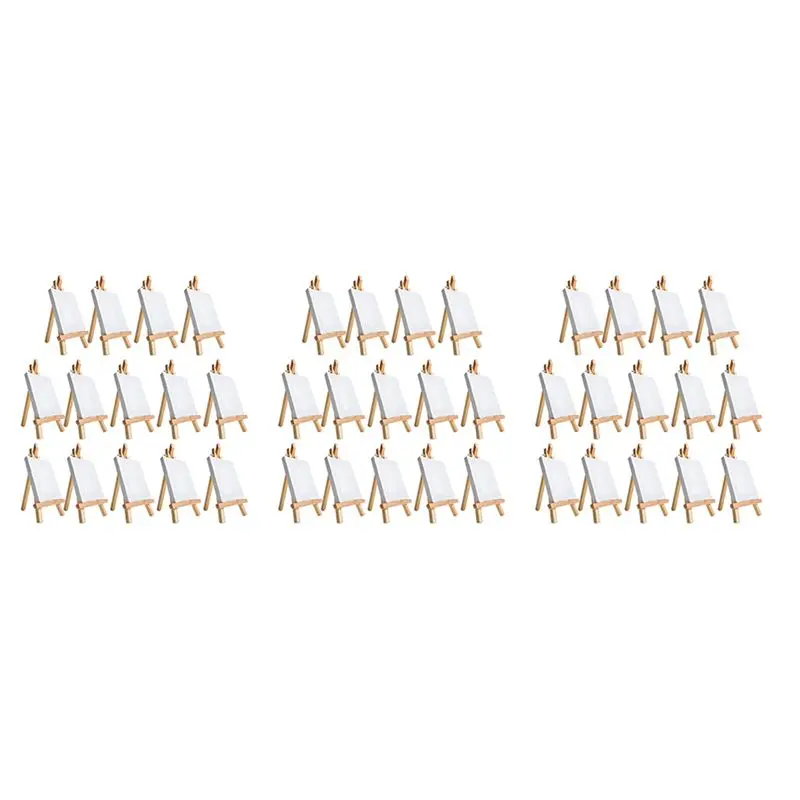 exquisite-42pcs-mini-canvas-and-easel-brush-set-canvas-4x4-inch-pre-stretched-canvas-mini-painting-kit-kids-painting-party