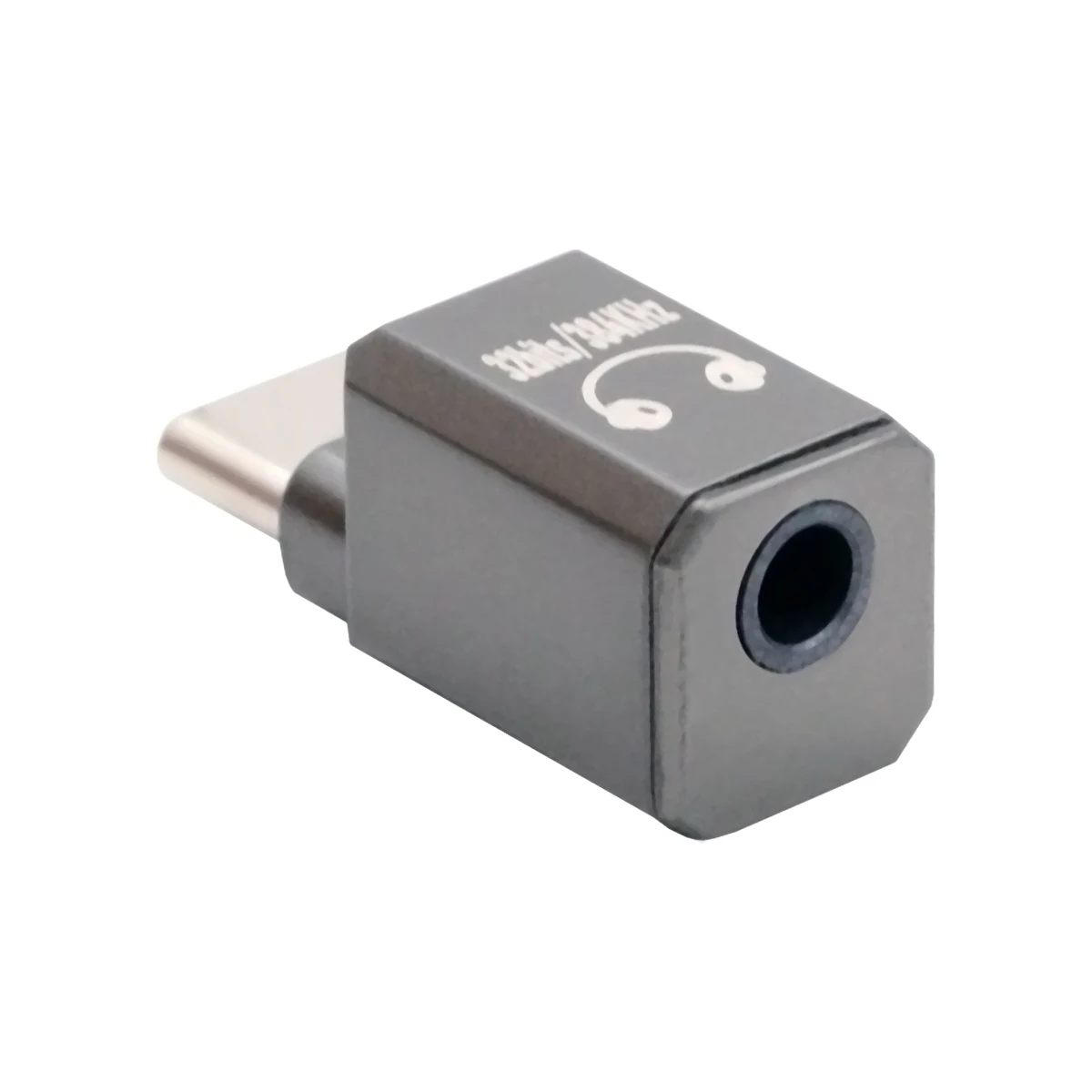 USB-C to DAC 3.5mm HiFi Audio AUX & MIC Sound Card 384kHz 32bit Adapter KT02H20 Compatible OMTP CTIA with Laptop Tablet Phone