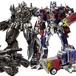 30cm Transformation Megatron Optimus Prime Bumblebee Deformation Movie G1 Anime Figure Action Figure Alloy Robot Mode Toys Gifts
