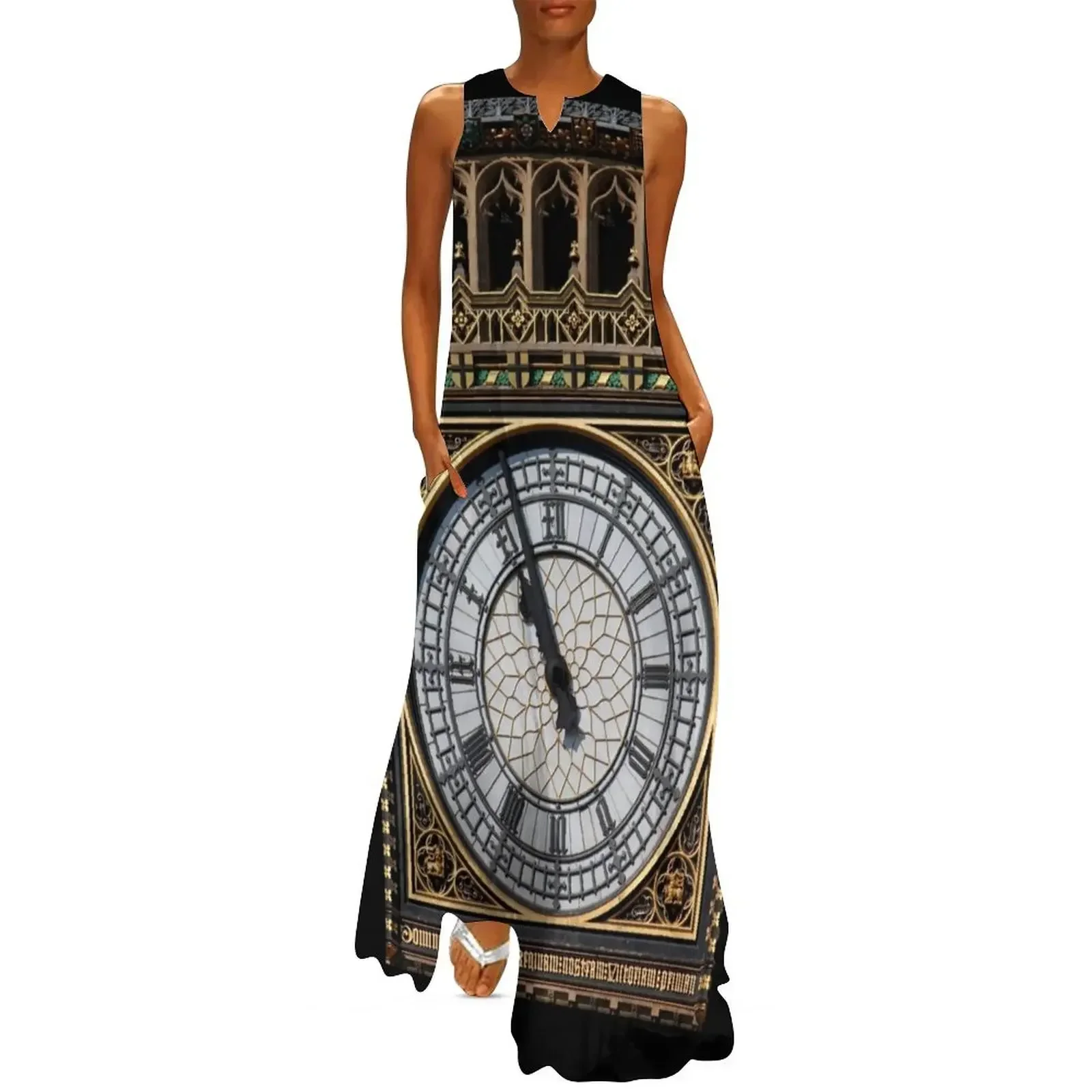 

Clock Tower Long Dress women's summer clothing 2025 Party dresses Dress woman Women's dresses Dress