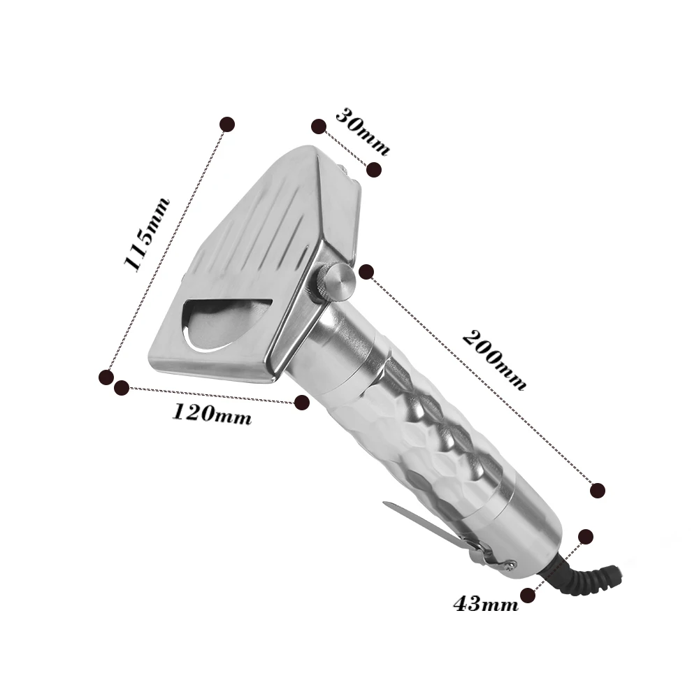 ITOP 80W 전기 케밥 슬라이서 어댑터 전문 및 상업 Shawarma 도구 Doner 주방 슬라이서