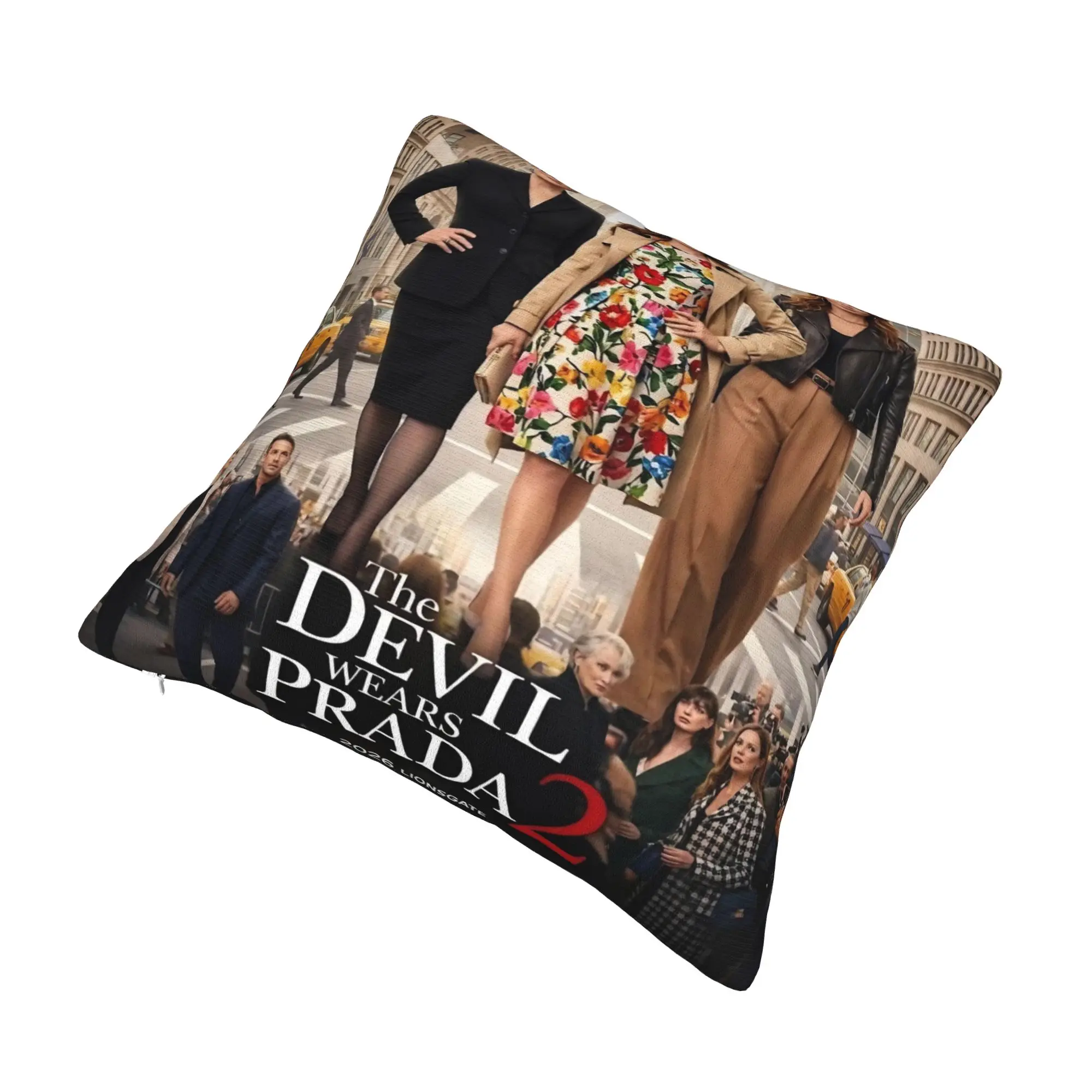 Decorative Pillowcase The Devil Wears Pradas 2 Moive Accessories Home  Throw Pillow Case Cover Square Multi Size