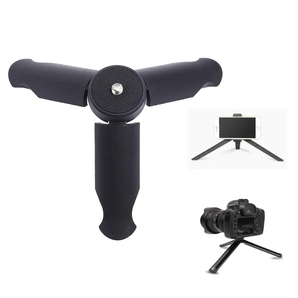 Handheld 1/4 Screw Gimbal Phone Action Camera Mobile Phone Mini Tripod Stabilizer Tripod Stabilizer Holder Stand Camera Tripod