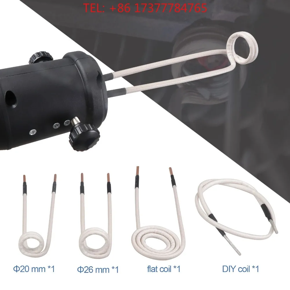 New 1800 W Portable Magnetic Induction Heater Flameless Induction Heating Machine Rusty Bolt Nut Remover Tool for Auto Car