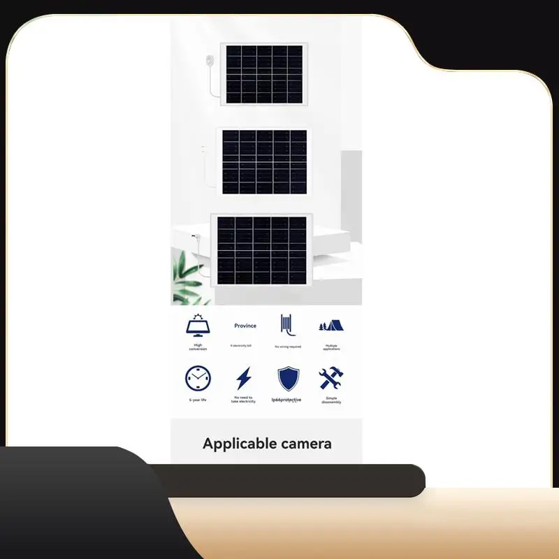 8W Solar Panel With…