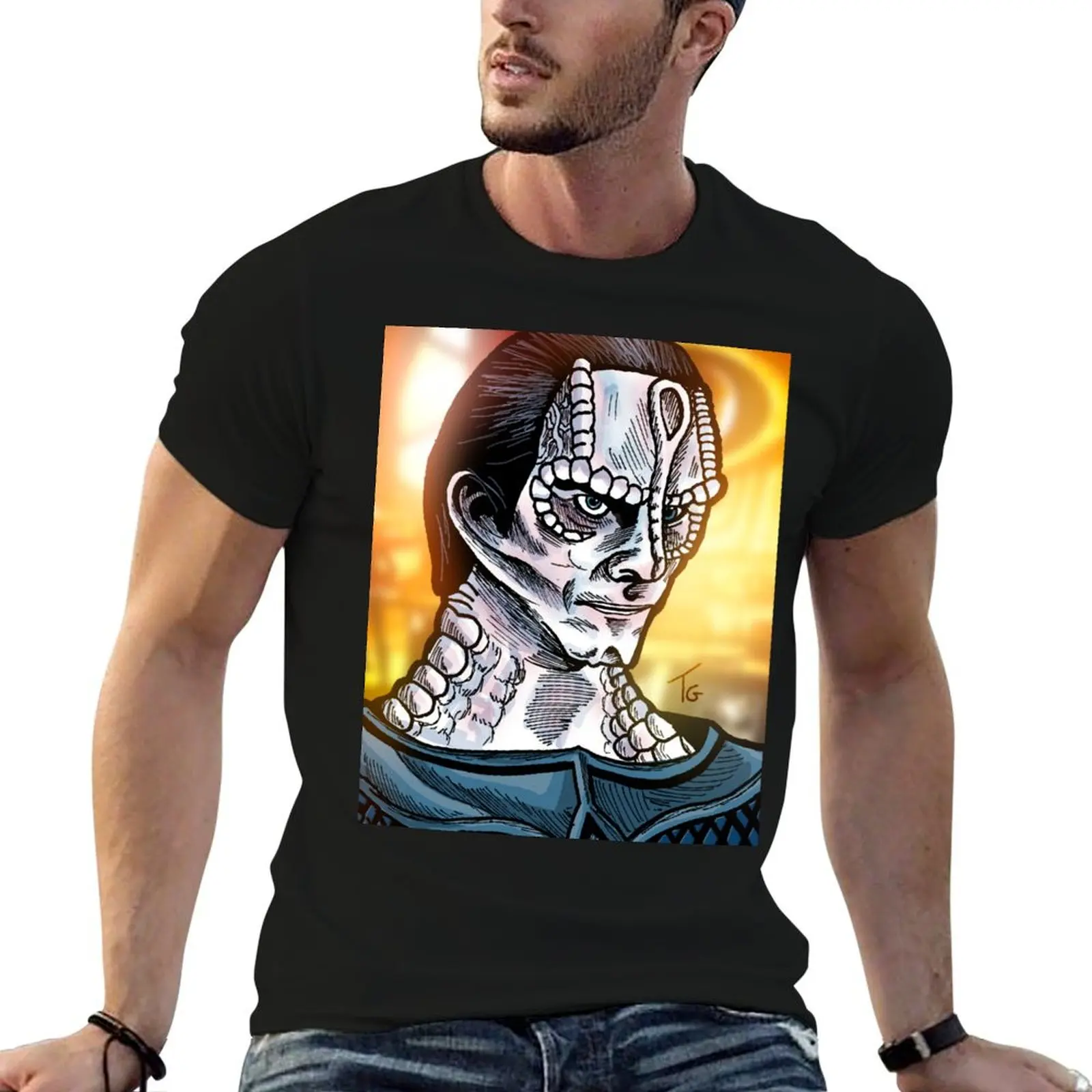 

nine) Dukat shirts t Trek graphic man Deep (Star Artwork Gul shirts tees man T-Shirt t Space funny for