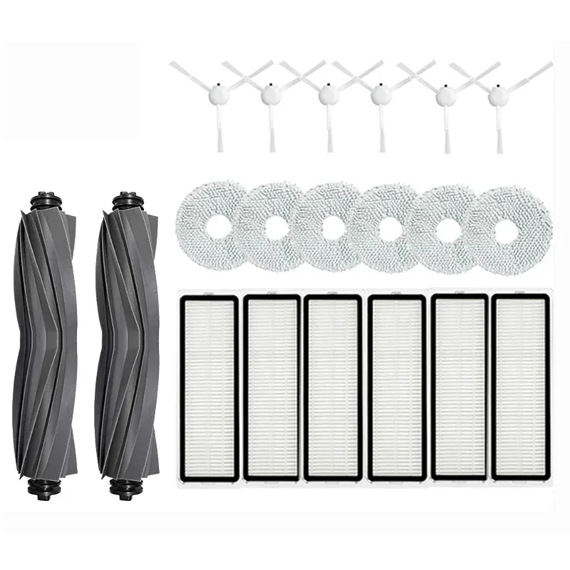 Для Dreame Bot L20 Ultra/L20 Ultra X20 Pro Запасные части Аксессуары Основная боковая щетка Hepa-фильтр Швабра Мешок для сбора пыли