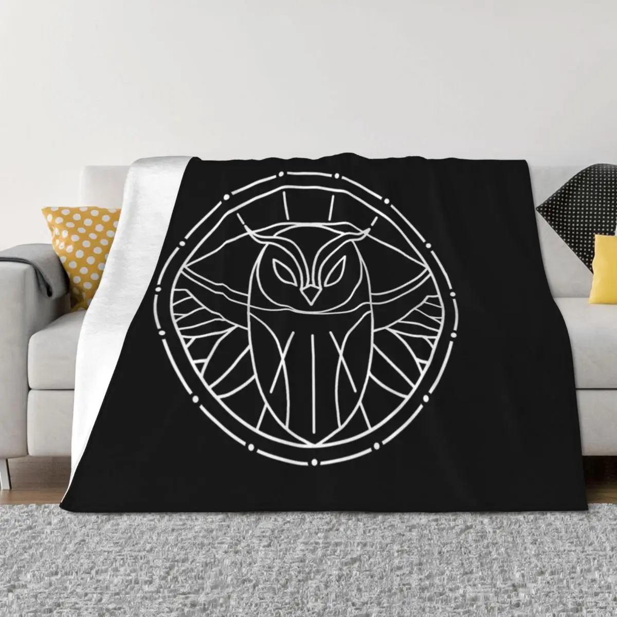 

The Magnus Archives Throw Blanket halloween Hairy Loose Quilt Blankets