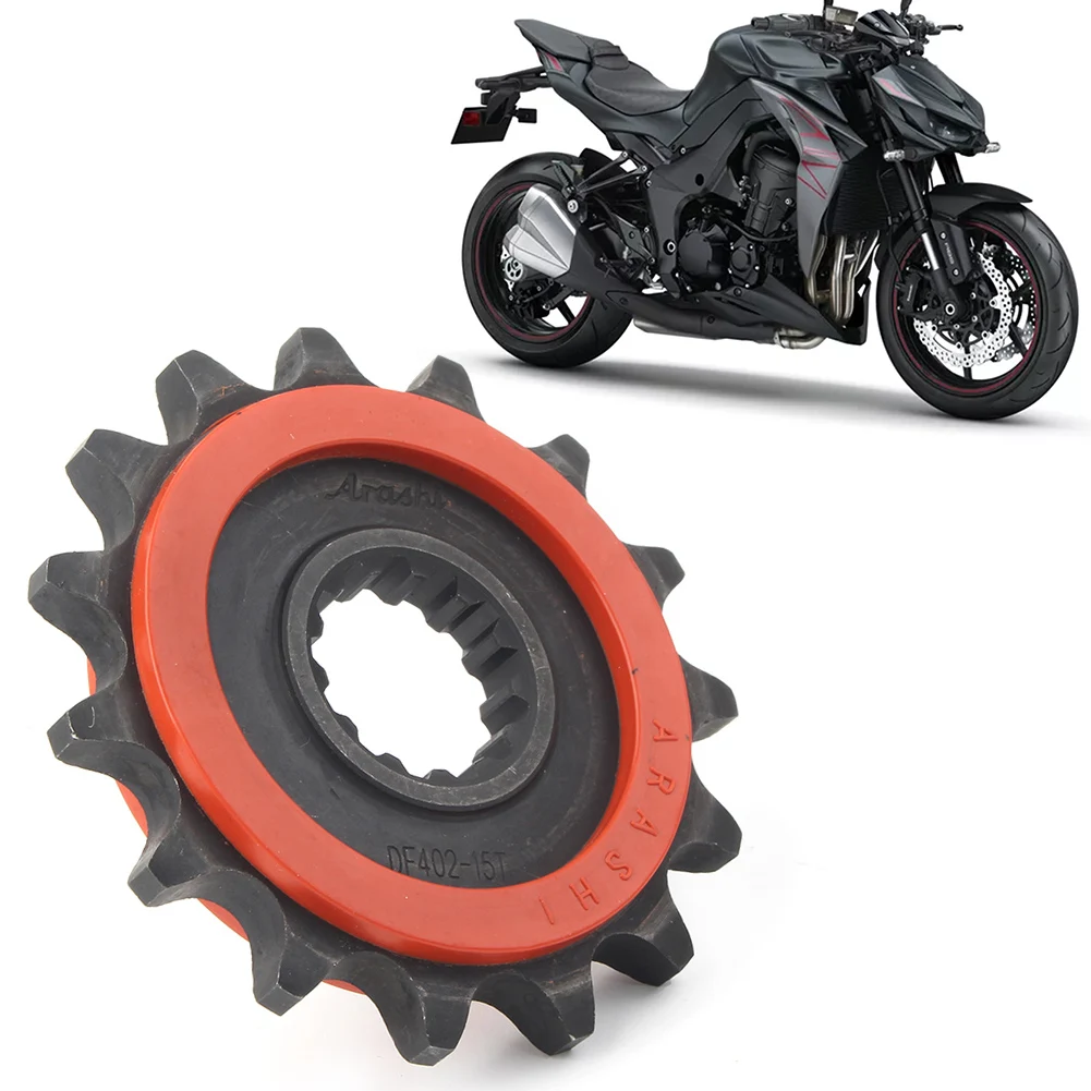 

Front Motorbike Engine Fly Wheel Chain Sprocket 15T For Kawasaki Z1000 2014 2015 2016 Motorcycle Accessories Parts