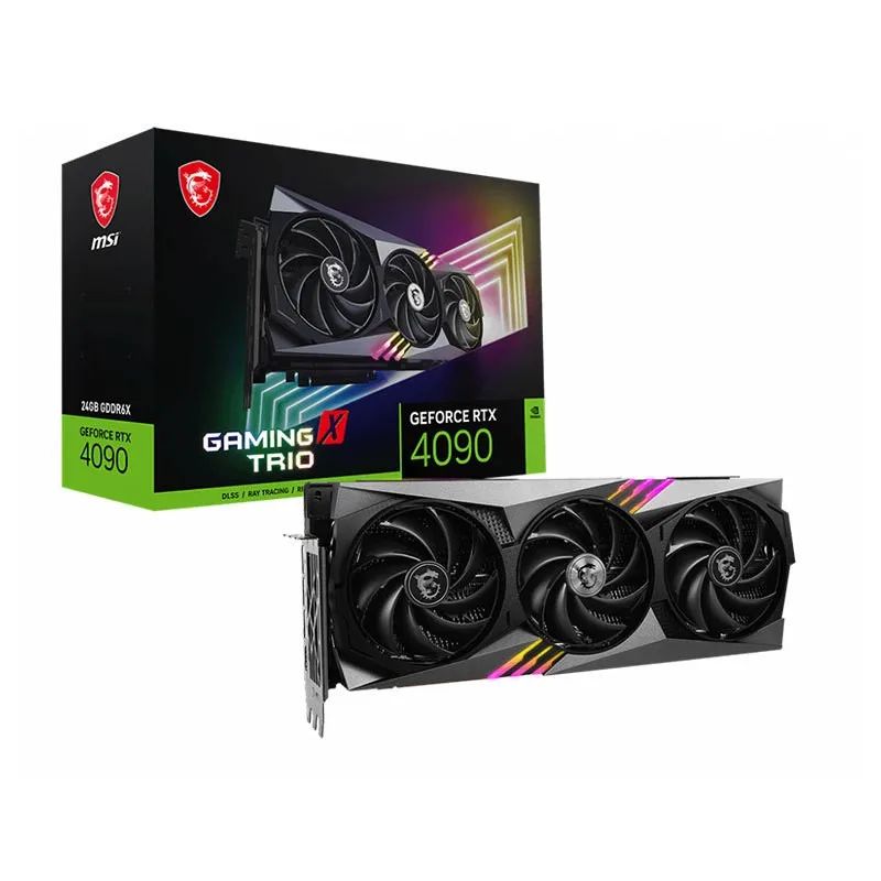 Tarjeta gráfica de ordenador RTX 4070 GAMING Desktop RTX 4080 con tarjeta de vídeo GDDR6X RTX 4090 GPU de Stock en masa