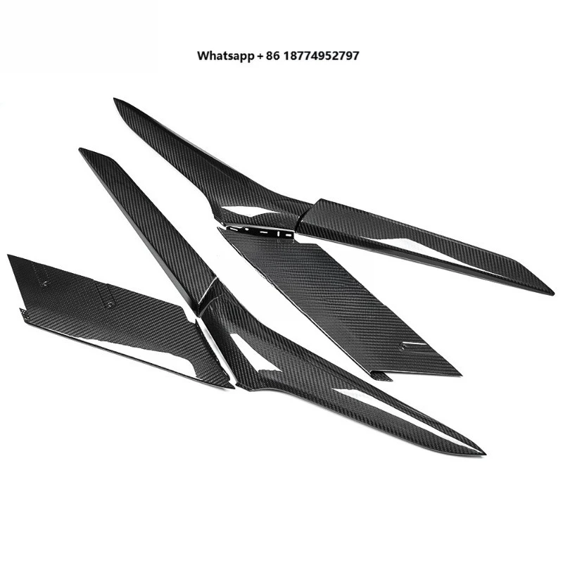

Replacement Door Handle Cover Body Trim Corvette C8 Z06 2023 2024 2025 Real Carbon Fiber Exterior Accessories 6PCS