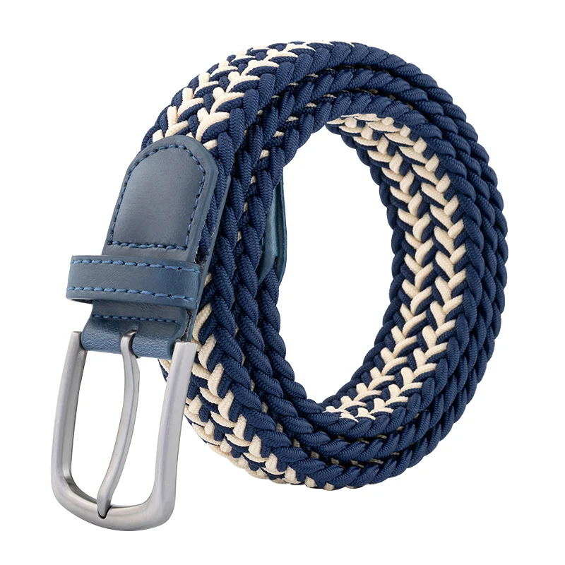 

New Unisex Belt High Quality Weaving Canvas Pin Buckle Men Belt Outdoor Casual Cowboy Pants Women Belt Youth Students Belts