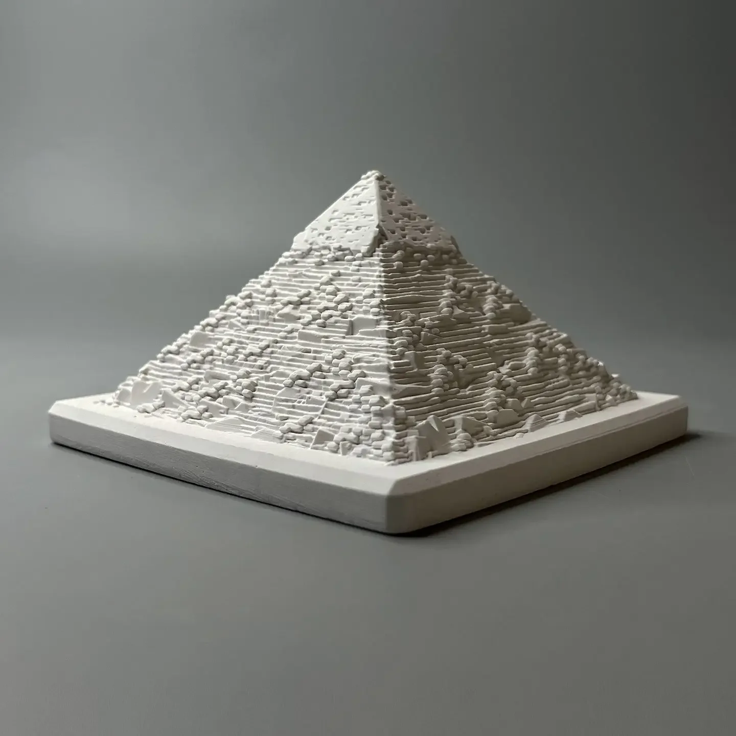 Imitation Egyptian Pyramid Micro Landscape Bonsai Decoration Courtyard Water Desktop Ornaments Gift