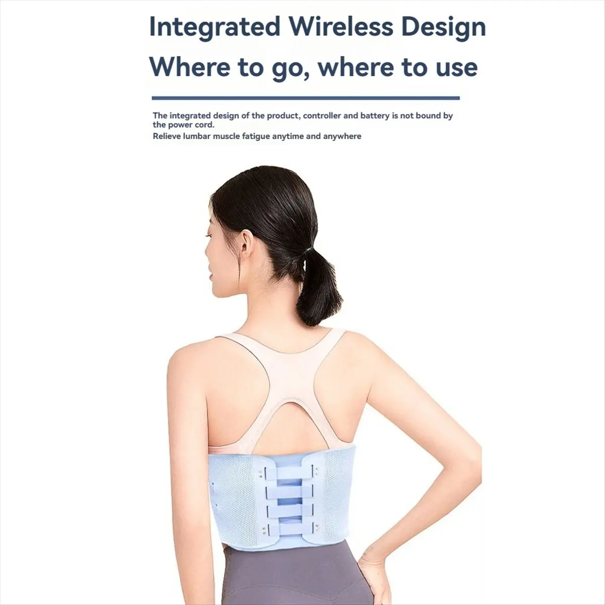 

ГОРЯЧО! Беспроводной EMS-массажер для талии с интеллектуальным таймером, функцией нагрева и вибрации, трехрежимный пояс для коррекции фигуры