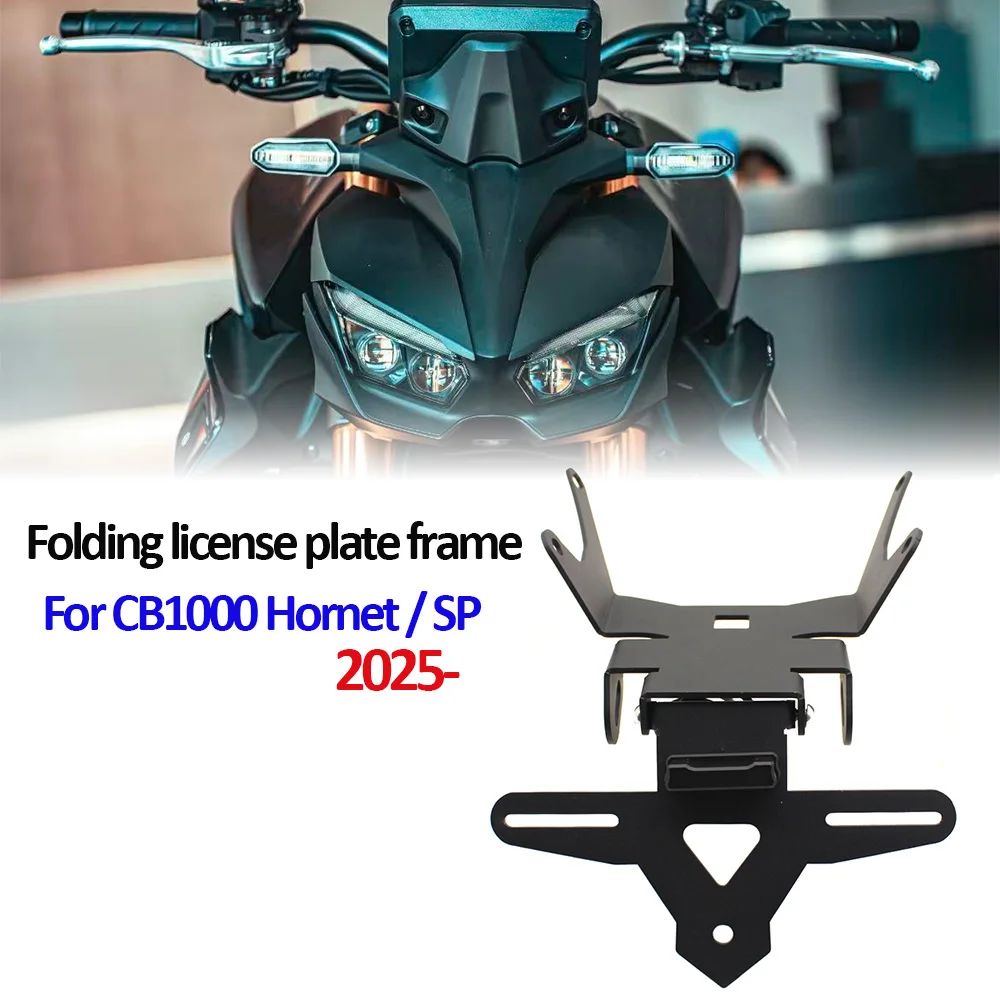 

NEW Motorcycle license plate holder For HONDA CB1000Hornet/SP CB1000 Hornet SP 2025- The rear mudguard has been removed