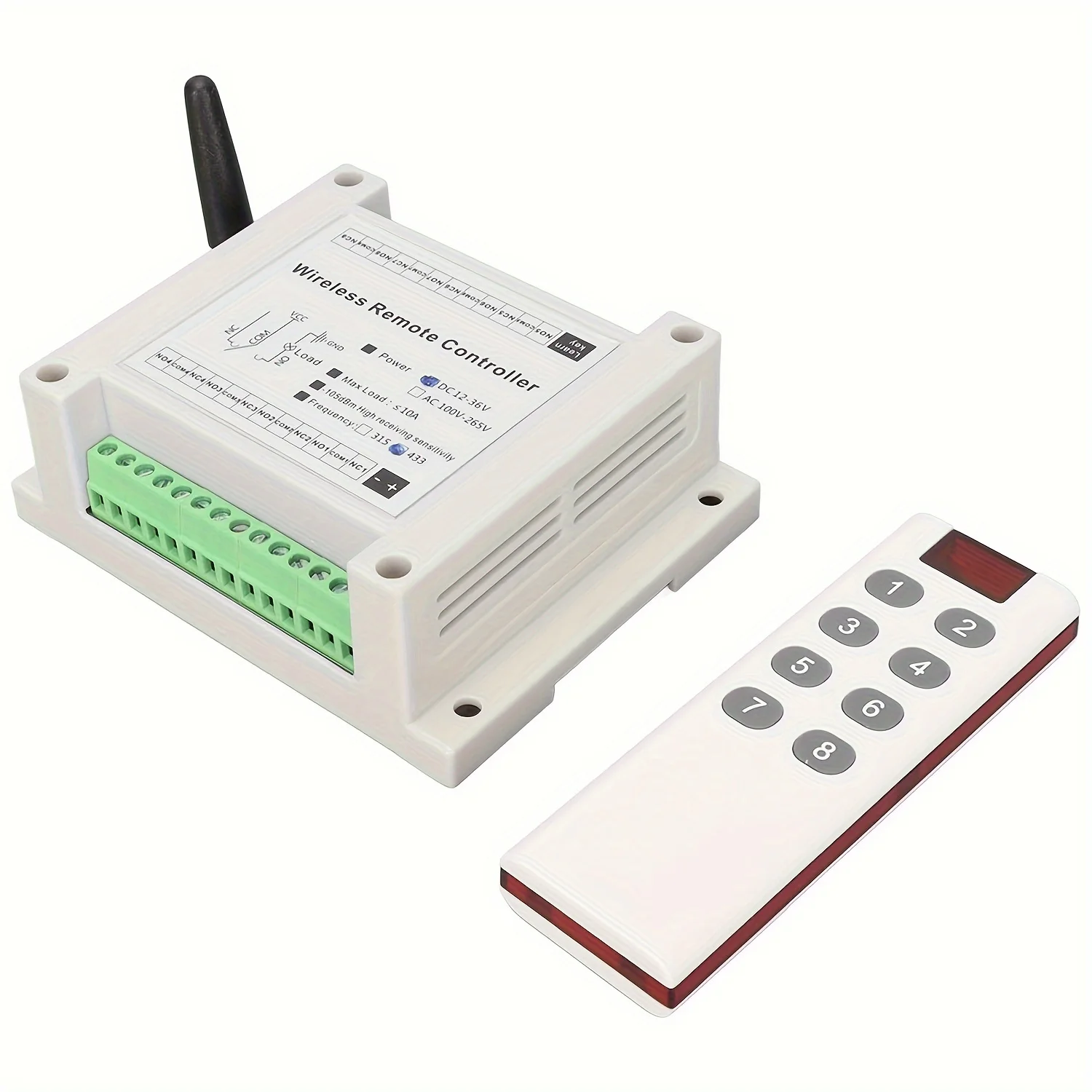 DC12V 24V 36V 8CH W…