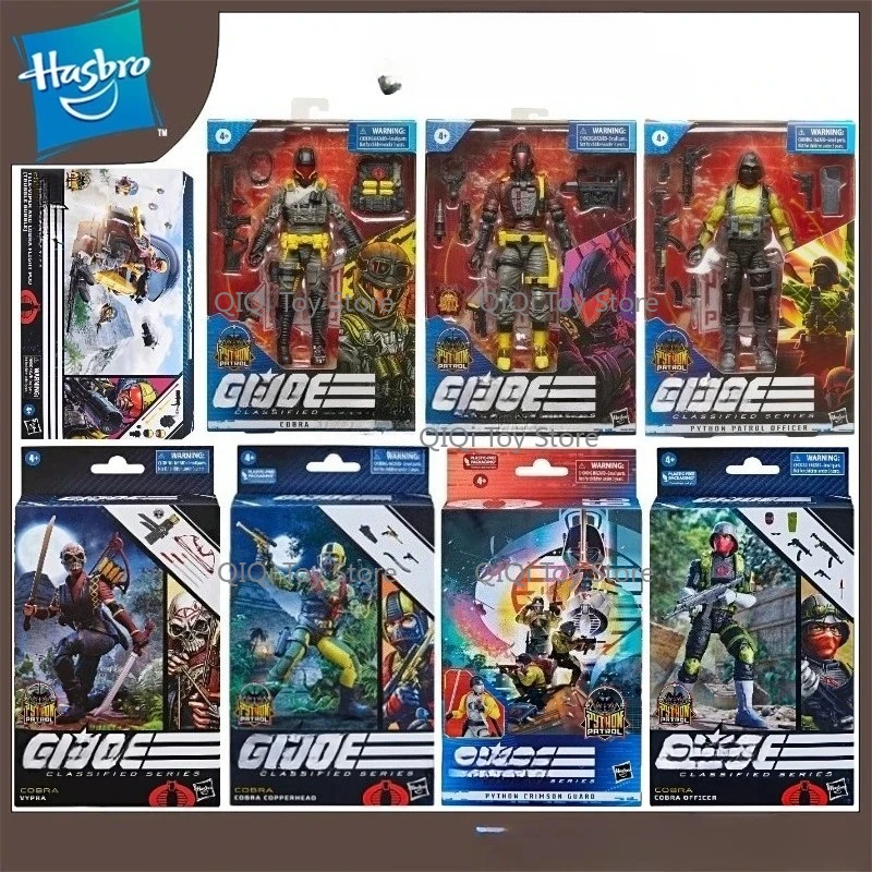 

In Stock Hasbro Classified Series Python Patrol B.A.T. COBRA VIPER Patrol Officer VYPRA Crimson Guard Etc Action Figure