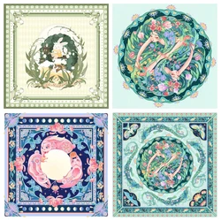 Tarots Tablecloth Rune Divinations Table Cover Astrology Oracles Board Game Mat Square Pendulum Altar Table Cloth