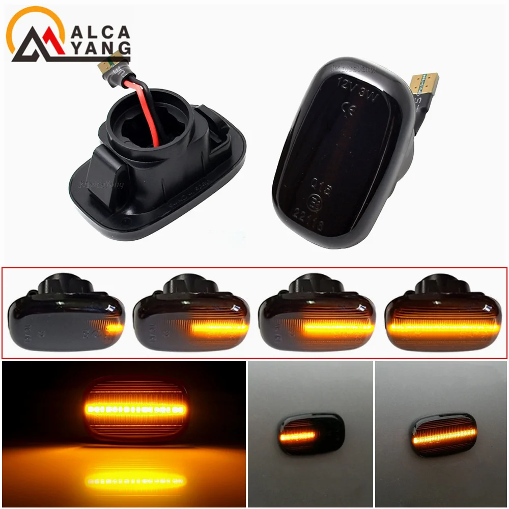 For Toyota Corolla RAV4 Prius Yaris Camry Vios Hilux Allex Avensis Celica Supra led dynamic side marker signal indicator lights