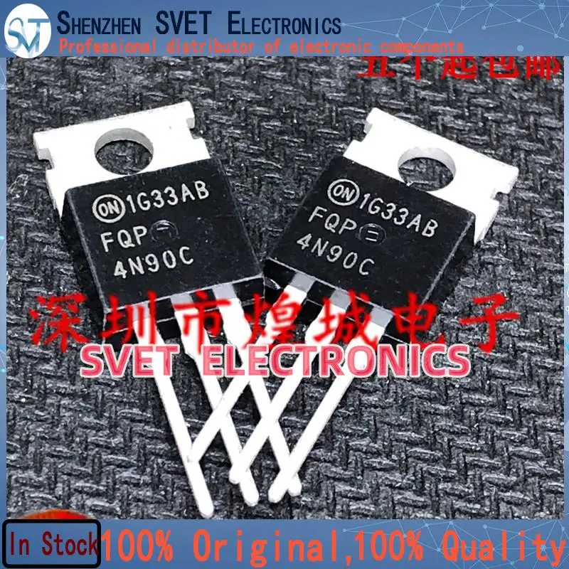 10PCS-50PCS FQP4N90C MOS TO-220 4A 900V 빠른 배송 빠른 배송