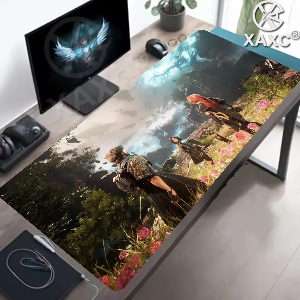 Hot Game Clair Obscur Expedition 33 gamer Non-Slip Mouse Pad Keyboard Rubber XAXC Gaming offices Accessories PC Desk Mat