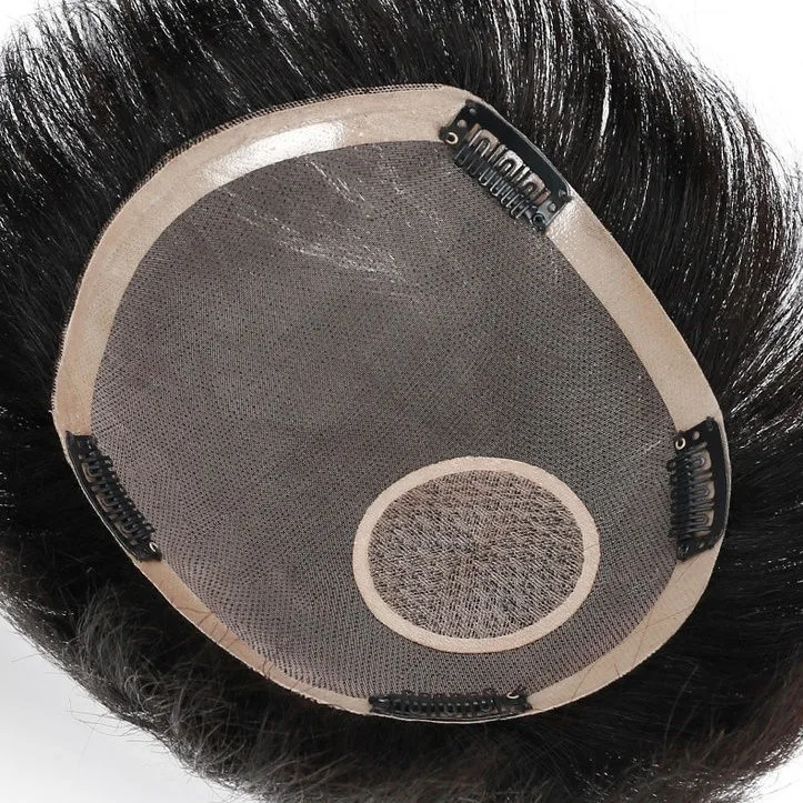 วิกผมเด็กผู้ชายแบบถักมือ ทำจากผมแท้ 100% คุณภาพดีเยี่ยม รุ่นยอดนิยม น้ำหนักเบา