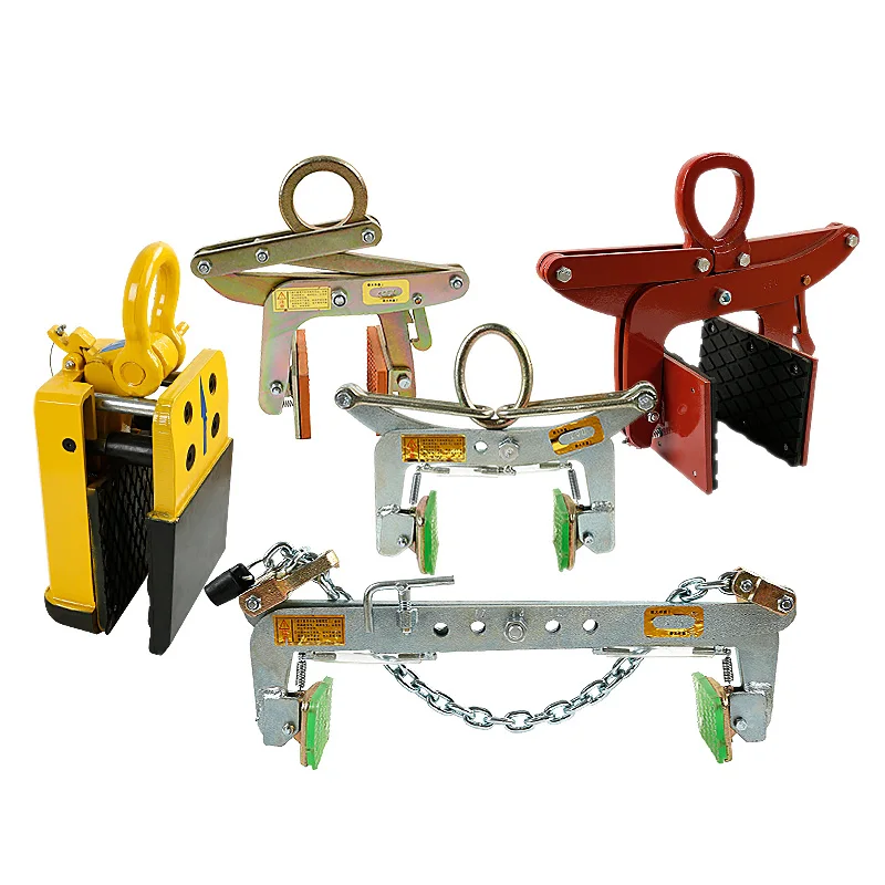 

Heavy Duty Stone Lifting Clamp - for Curbstone/Sidewalk/Marble Plate, Chain & Plate Clamp Lifting Tools