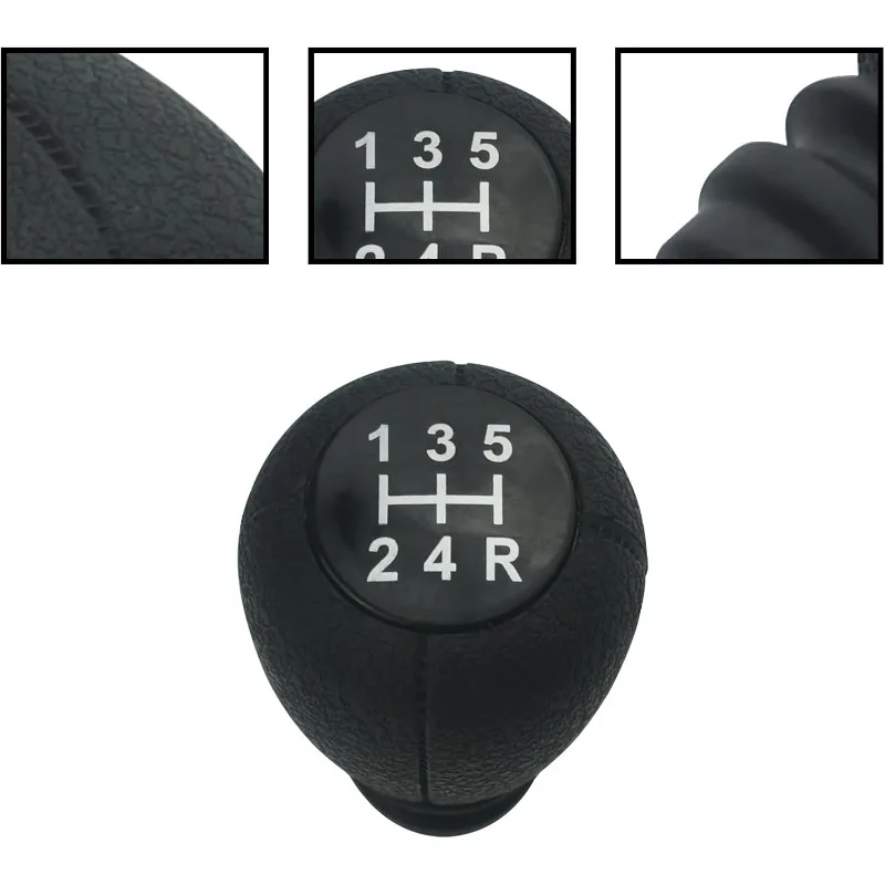 5 Speed Manual Gear Shift Knob for Peugeot 206 207 307 Citroen Saxo C2 C3 C4 Xsara Xantia Ergonomic Non-Slip Gear Lever Head