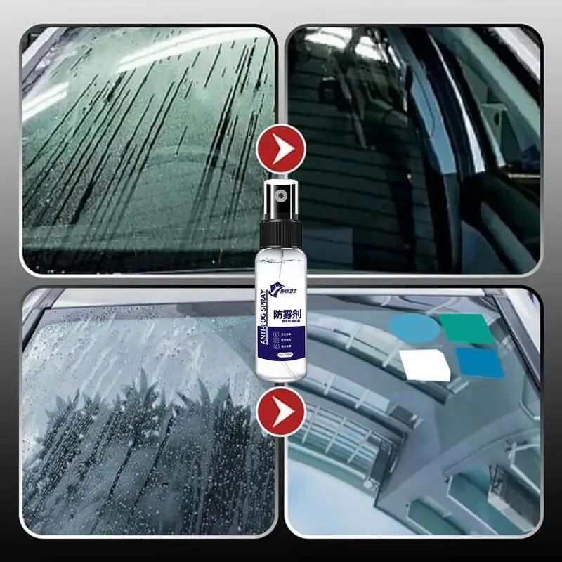 Water Repellent Spray Anti Rain Coating For Car Glass Hydrophobic Anti-rain Car Liquid Windshield Mirror Mask Auto Polish Kit