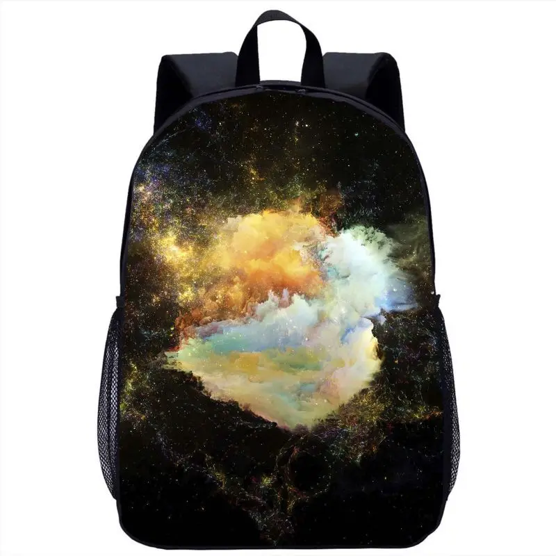 Weltraum Galaxie Stern Druck Schul rucksack für Teenager Jungen Mädchen Reise Tages rucksack Kinder Schult aschen leichte Bücher tasche