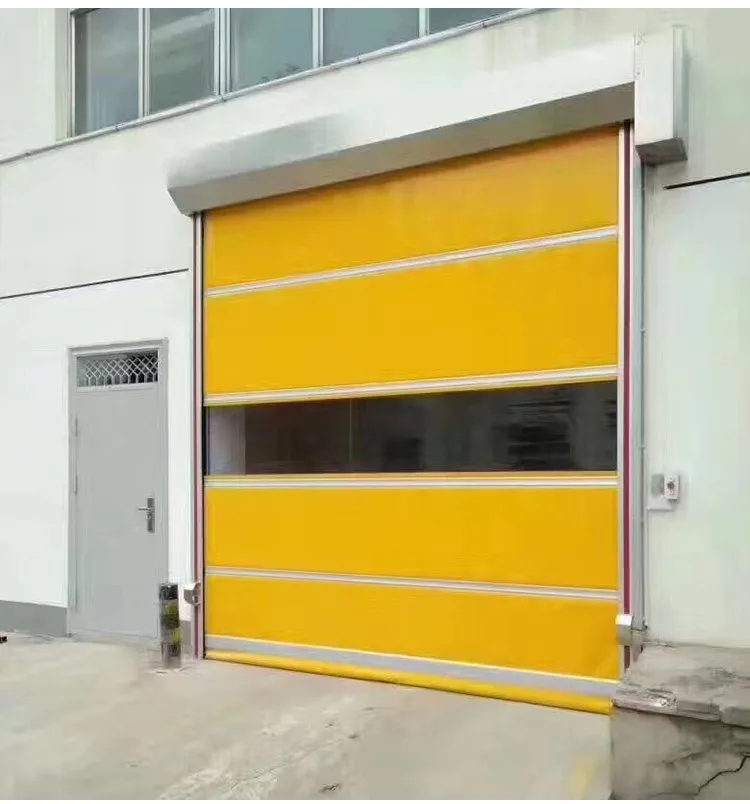 Auto Induction Lifting PVC Fast Rolling Shutter for Dust-Free Workshop Garage and Arc Welding Anti-Splash Room