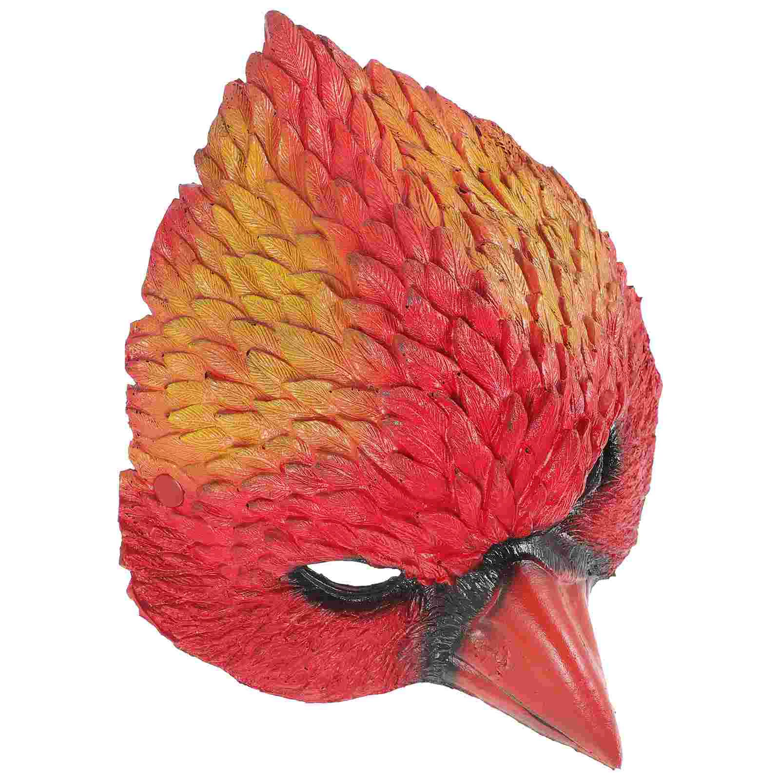 Bird Head Mask Animal for Party Face Masks Masquerade Carnival Supplies Halloween Costume Aldult