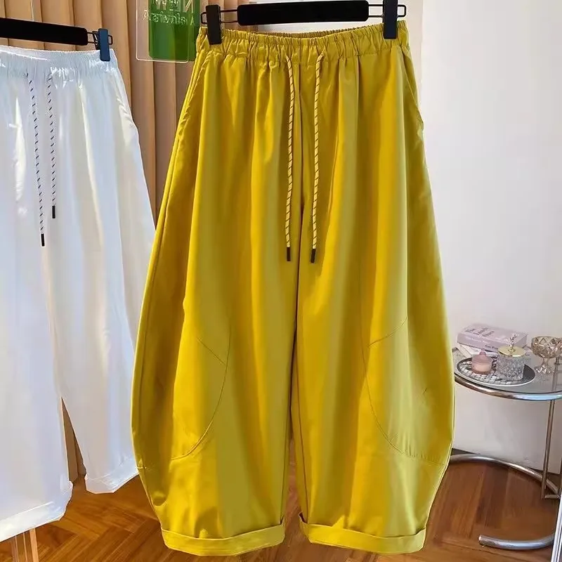 

Мужские осенне-зимние брюки больших размеров 300 Pou Lazy Sle, универсальные брюки-ножи, свободные брюки в американском стиле ретро, широкие длинные брюки...